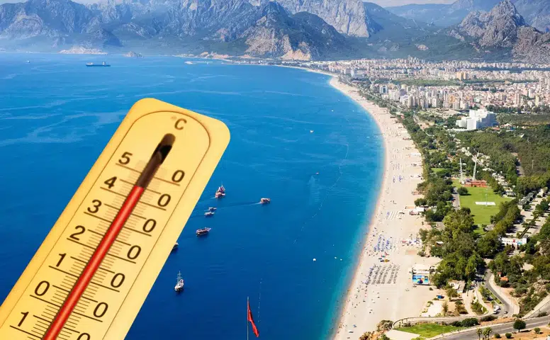 Antalya'da Termometreler Yükseliyor! Bugün En Yüksek Sıcaklık Hangi İlçelerde?