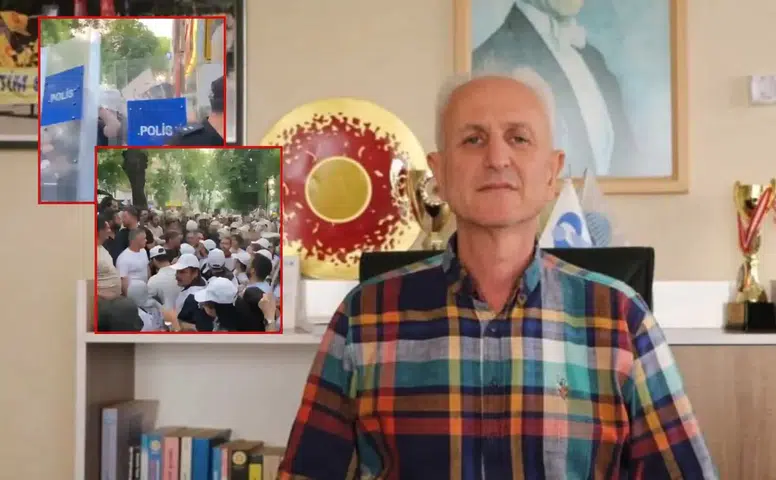 "Öğretmenlerin Emeği ve Onuru Gözaltına Alınamaz!"