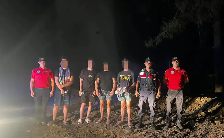Döşemealtı’nda Kaybolan 4 Arkadaş 3 Saatlik Arayış Sonrası Bulundu