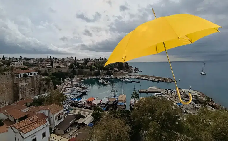 Antalya'da Sarı Alarm: Cumartesi Günü O İlçelerde Sağanak Var