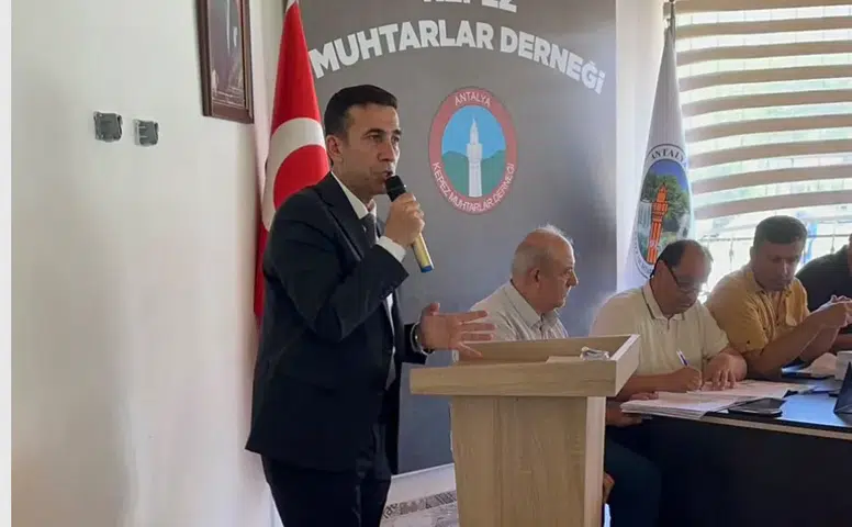 Kepez Muhtarlar Derneği’nde Kabaağaç Güven Tazeledi