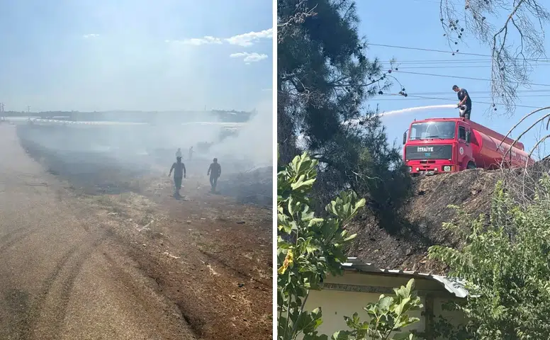 Antalya'da Eş Zamanlı 2 Orman Yangını Çıktı