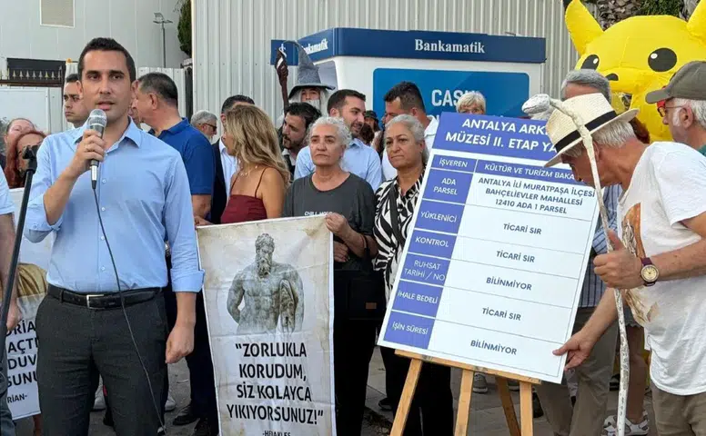 Antalya Barosu Başkanı Bozaner: "Müze Yıkımı Bir 'Oldubitti' ve Hukuksuzluk Silsilesidir"