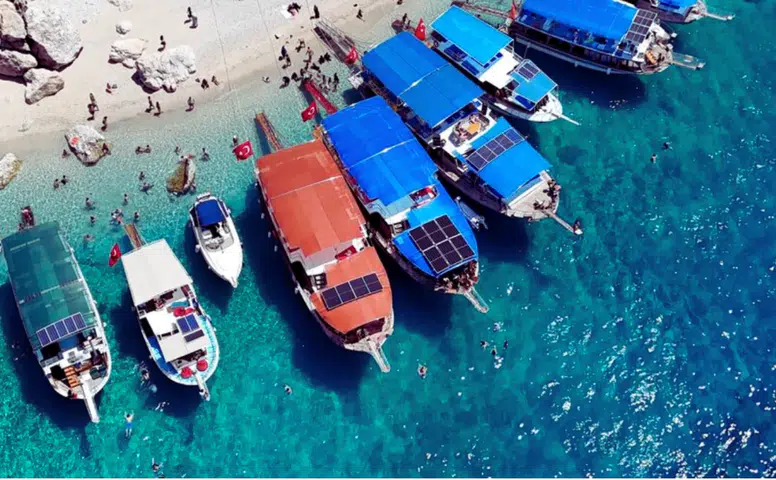 Adrasan ve Olimpos'ta Tekne Turları Başladı
