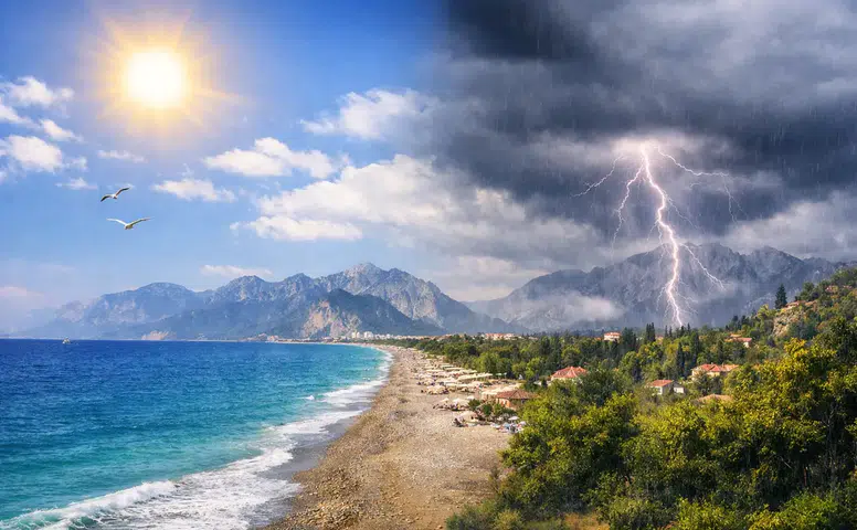 Kepez 36 Derece, Doğu İlçelerinde Sağanak Sürprizi