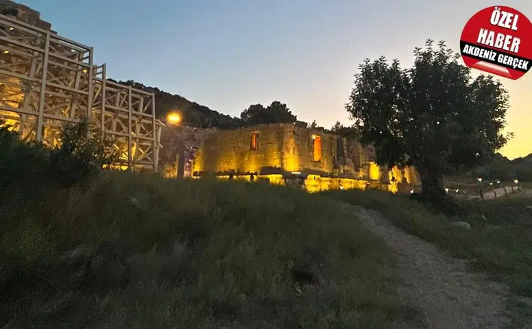 Antalya’da Gece Müzeciliği! Patara Antik Kenti Işıl Işıl!