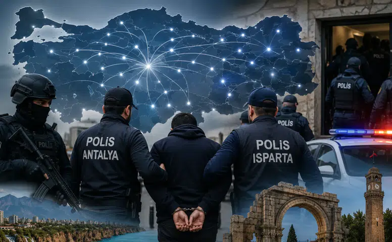 Antalya ve Isparta'da da Tetikçi ve Suç Örgütü Övgüsüne Darbe!