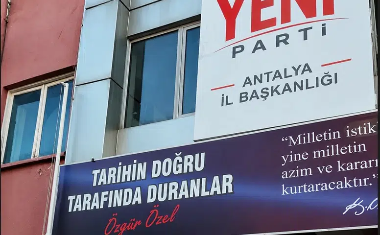 YENİ Parti'de Grup Yönetimi Belli Oldu