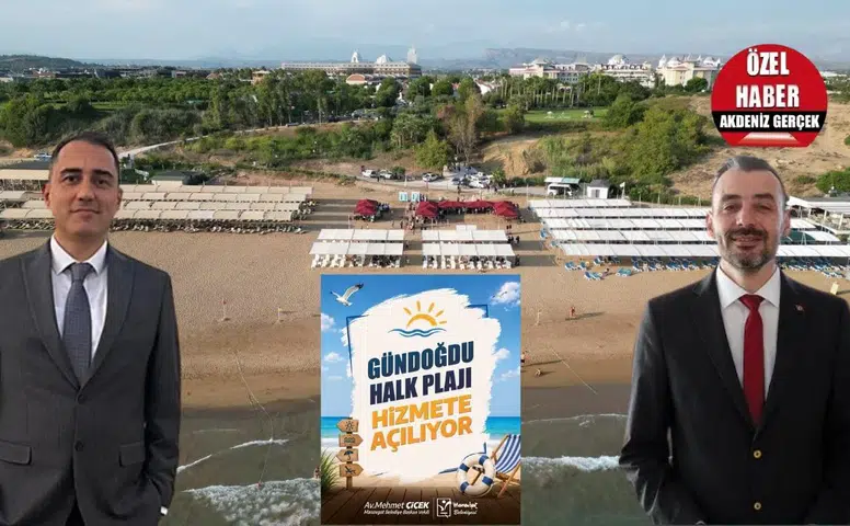 İşgalden Kurtarılan Gündoğdu Plajı İçin Belediyeden Açılış İlanı