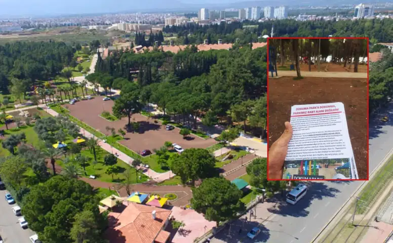 Dokumapark'a Otel ve AVM Projesine Tepki Bildirisi