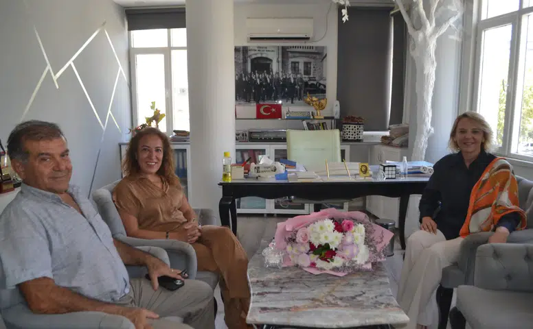 ATSO Adayı Hatice Öz’den Akdeniz Gerçek’e Ziyaret