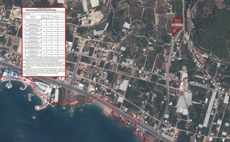 Hazine Alanya'daki Dev Araziyi Özelleştirme Kapsamına Aldı