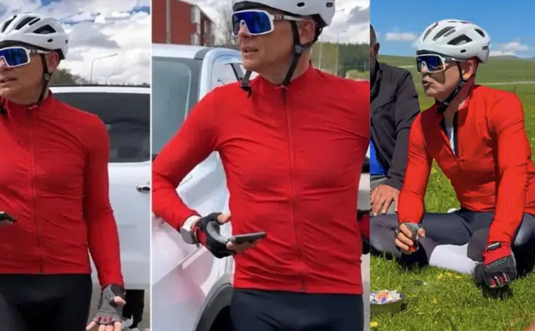 Ardahan'da Bisiklet Sürdüğü İçin Olay Olan Vali Konuştu "Pedallamaya Devam"