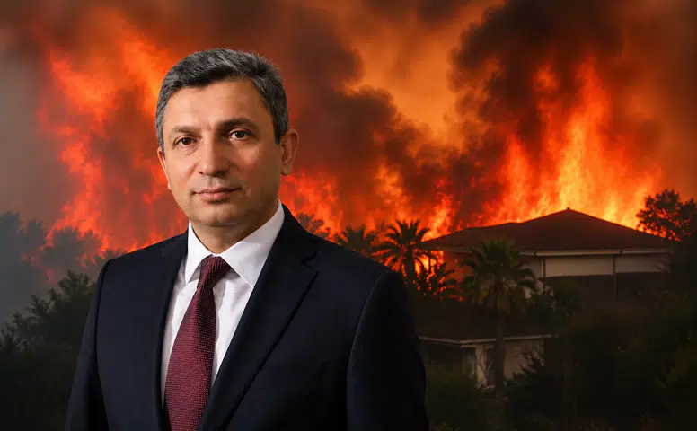 Antalya’da İl Koordinasyon Kurulu Toplantısına Yangın Damgası