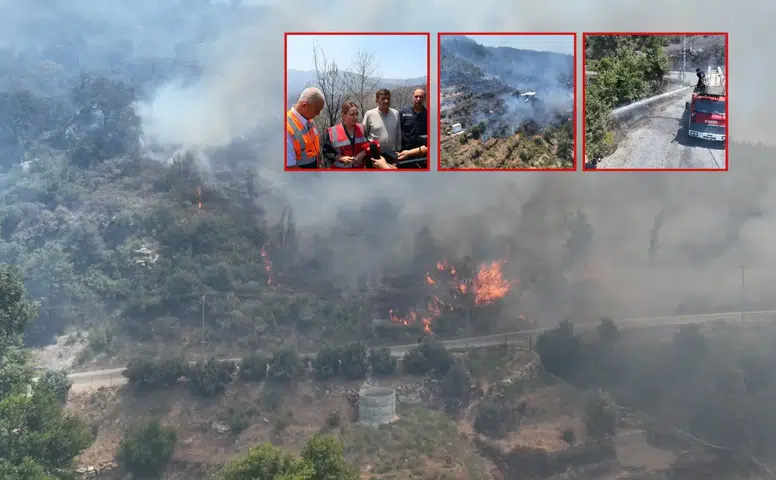 Alanya Yangını: 150 Ekip, 786 Personel, 244 Araç, 2 Uçak ve 12 Helikopterden Müdahale