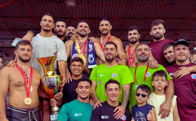 Altın Kemerin Sahibi Erkan Taş İçin Antalya'da Büyük Karşılama