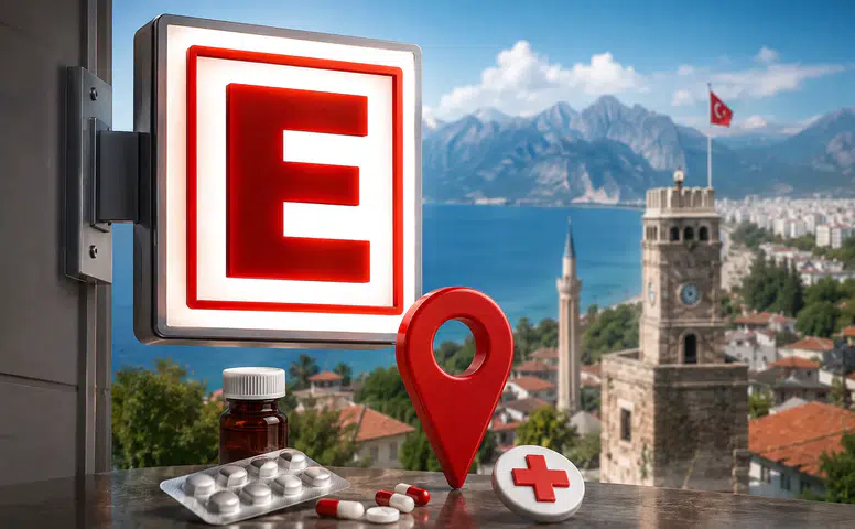 Antalya'da Bugünün İlçe İlçe Nöbetçi Eczaneleri