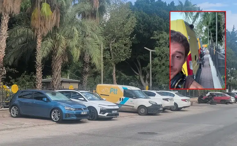 Antalya'ya Gelen Gurbetçi Kaldırımı İşgal Eden Araçlara İsyan Etti