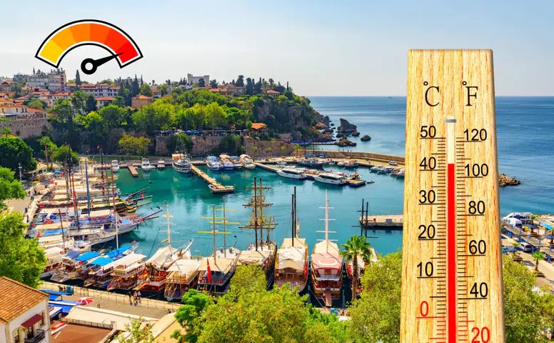 Antalya Kavurucu Sıcakların Cenderesinde