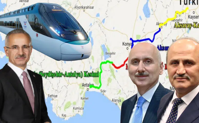 Antalyalıların Hayal Kırıklığı Olan Hızlı Tren Yeniden Gündemde