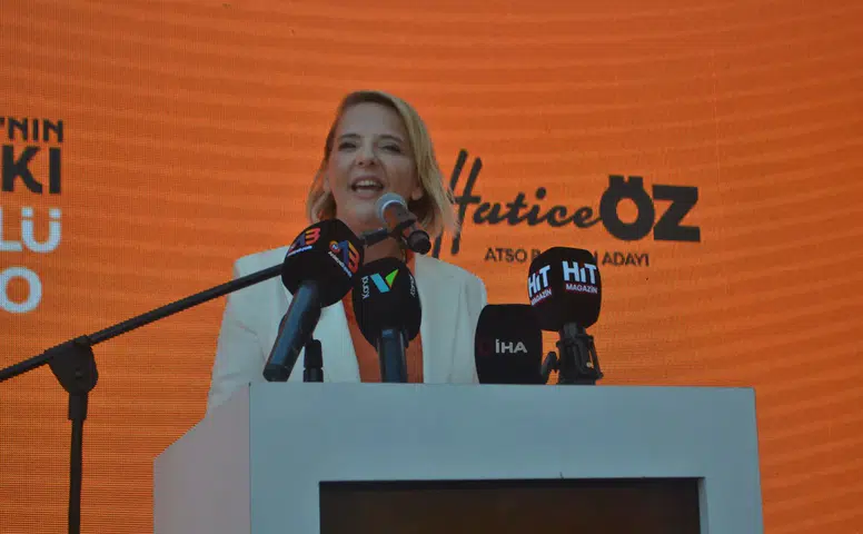 ATSO Adayı Hatice Öz Seçim Ofisini Açtı!