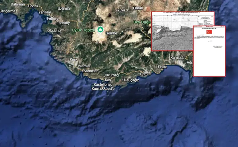 Fethiye ile Kaş Arası Deniz Milli Parkı İlan Edildi