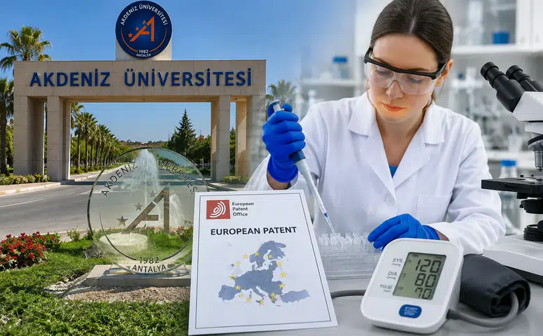 Akdeniz Üniversitesi'nden Hipertansiyona Avrupa Patenti