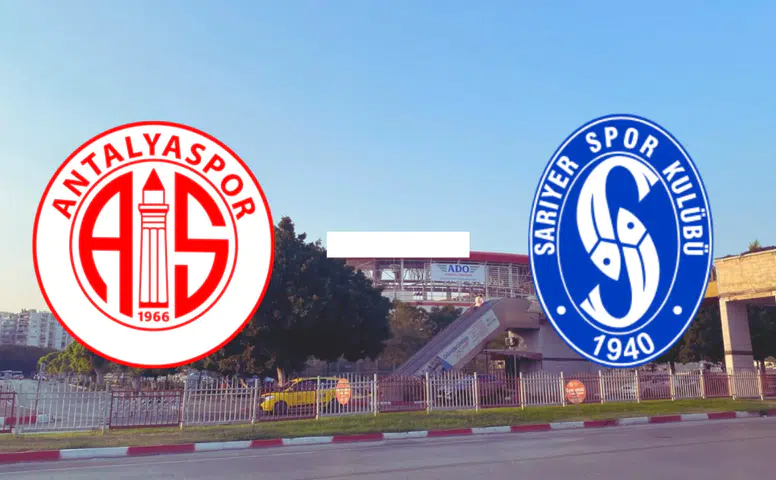 Antalyaspor Sahasında Sarıyerspor'a 2-1 Mağlup Oldu
