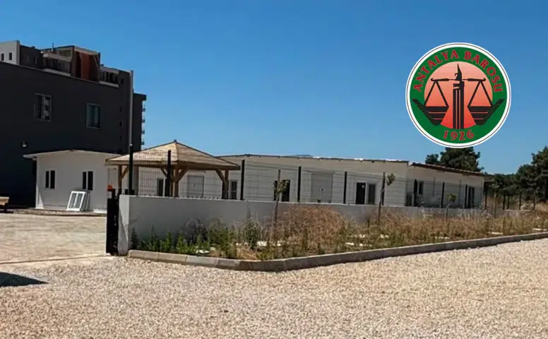 'Konteyner Adliye'ye Karşı Antalya Barosu: Adalet Konteynere Sığdırılamaz