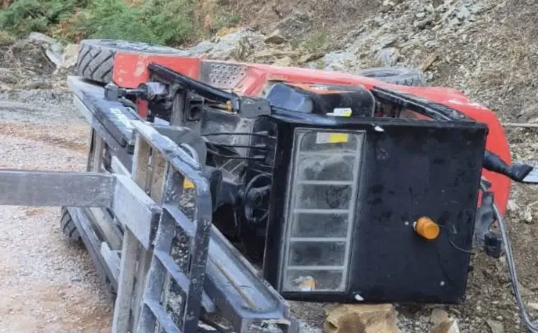 Gazipaşa'da Forkliftin Altında Kalan İşçi Ağır Yaralandı