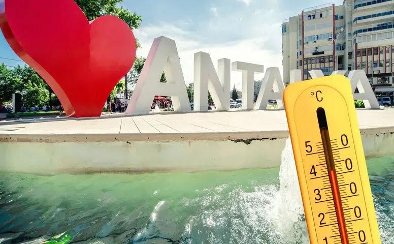 Antalya'da Hava Sıcaklığı 2-4 Derece Düşüyor ama O İlçede Termometre Zirvede