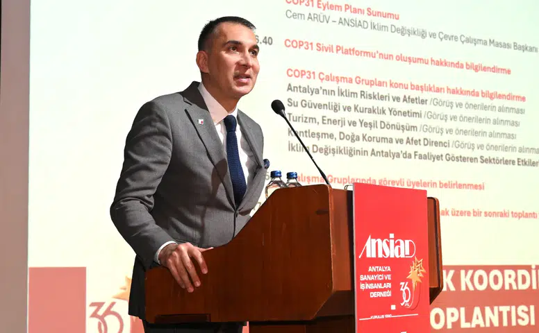 ANSİAD Başkanı Özbek'ten Antalya İçin Yeni Kent Vizyonu