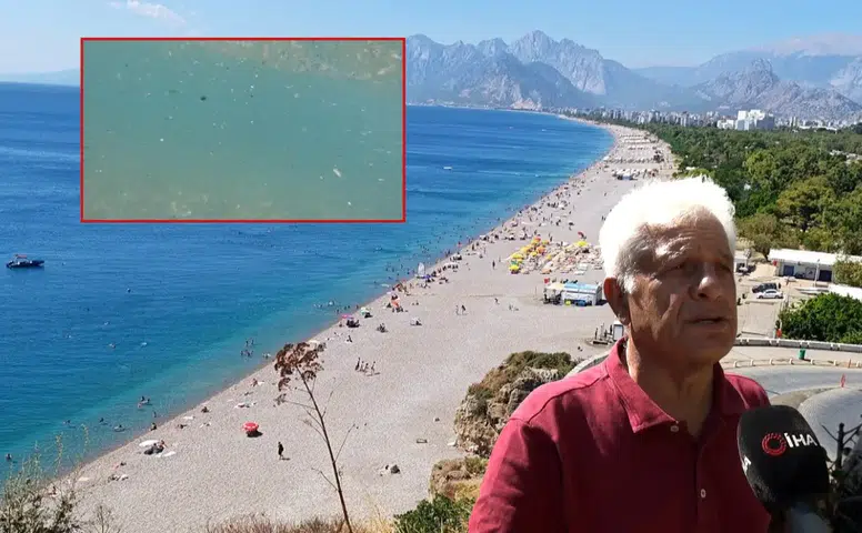 Antalya'da Kuvvetli Poyraz Denizi Temizleyebilecek mi?