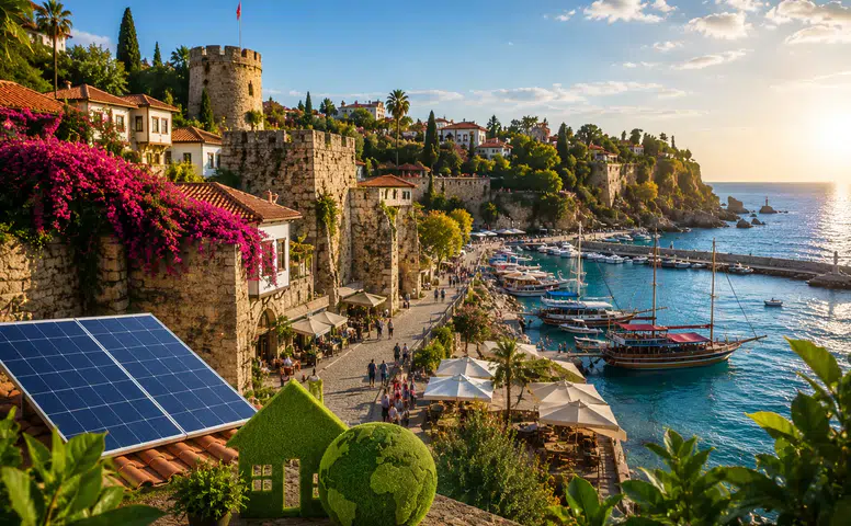 Antalya Kaleiçi'ne İklim Dostu Dokunuş