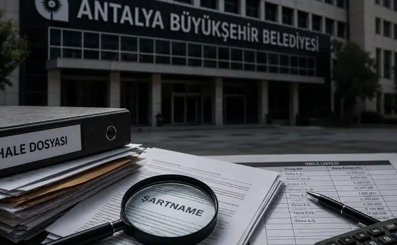 Antalya Büyükşehir Belediyesi İhaleleri Mercek Altında!