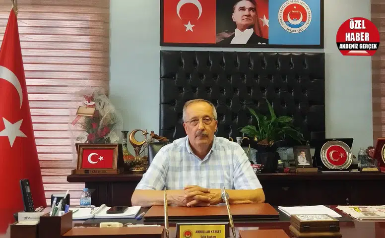 TÜRK-İŞ Antalya İl Başkanı Kayser'den İşçinin Vergi Yükü Hafiflesin Çağrısı