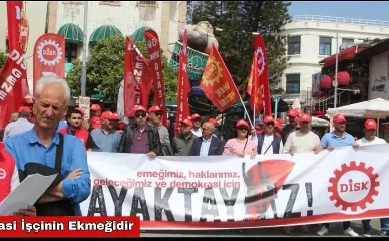DİSK'ten Antalya'da Tepki: "Haklarımızdan Vazgeçmeyiz"