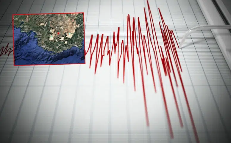 Elmalı'da 3.7 Büyüklüğünde Deprem!