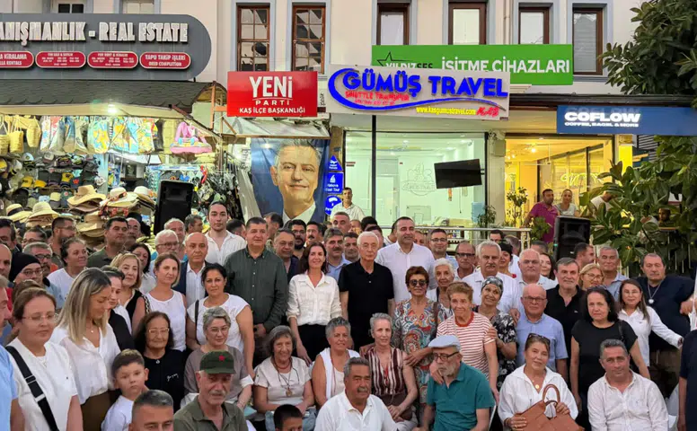 YENİ Parti Kaş’ta İlçe Başkanlığı İçin Seçim 26 Eylül’de