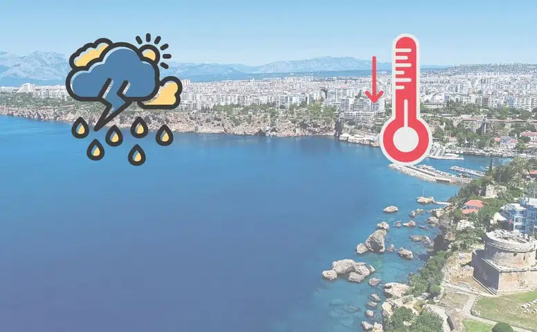 Antalya'da Günün Hava Durumu