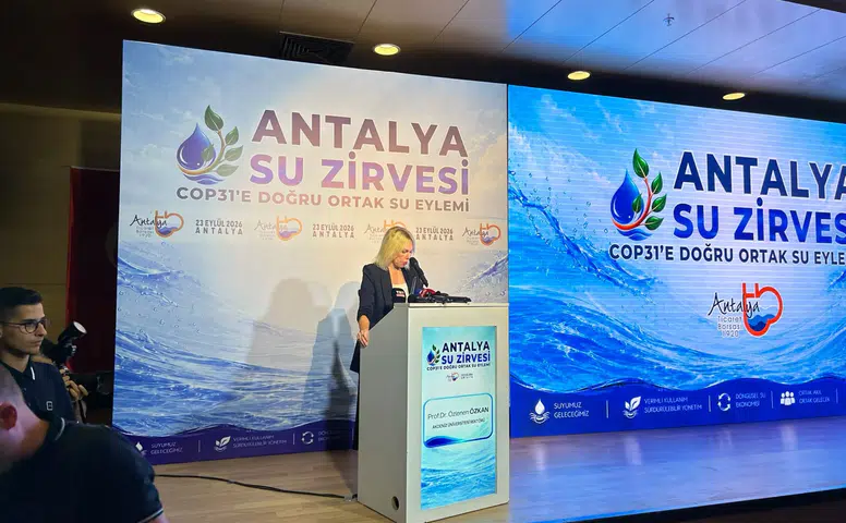 Özkan’dan Su Zirvesi'nde Gelecek Nesil Mesajı