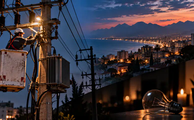 Antalya’da Elektrik Kesintisi Alarmı! 10-11-12 Eylül Kesinti Listesi