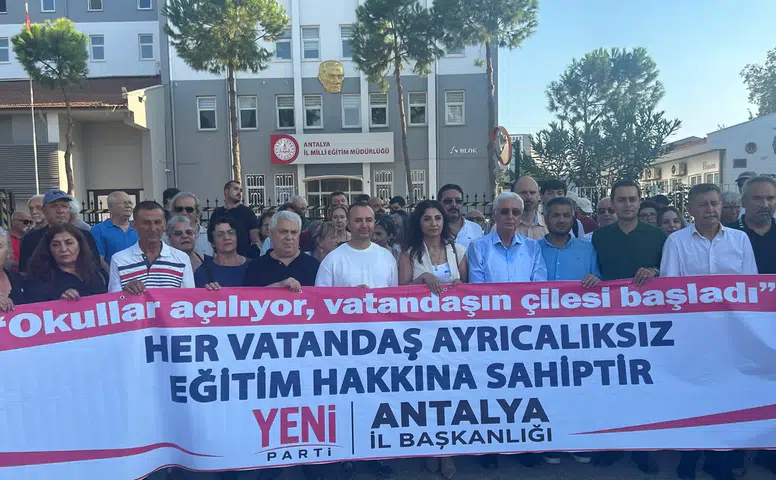 YENİ Parti’den Eğitim Masraflarına Tepki!