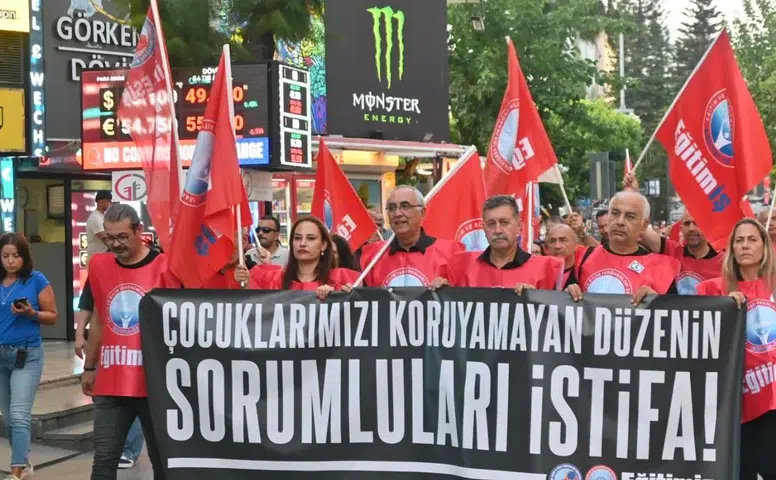 Eğitim-İş Antalya’dan İktidara Sert Mesaj