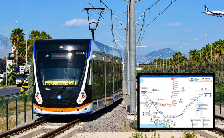 Antalya’da Tramvay Seferlerinde Kış Tarifesi Dönemi Başladı