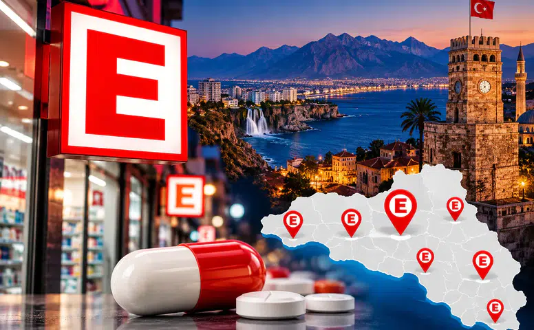 Antalya ve İlçelerinde Bugün Nöbetçi Eczaneler Belli Oldu