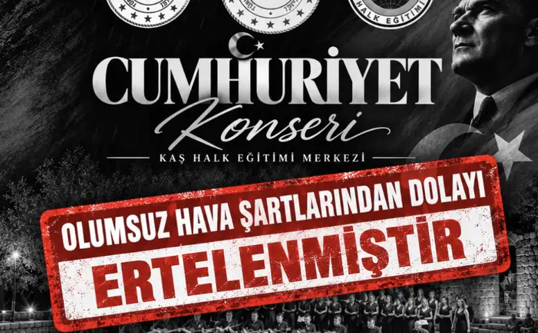 Cumhuriyet Coşkusuna Fırtına Engeli!