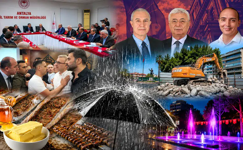 Antalya'da Kilit Gündem: Mecliste Arbede, Su Yönetimi ve Gıda İfşası