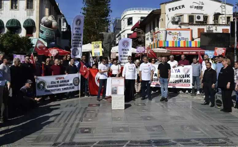 Antalya Staj ve Çıraklık Mağdurlarından TBMM’ye Çağrı