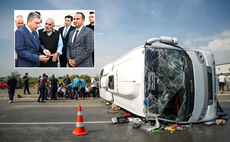 Antalya-Isparta Karayolunda Midibüs Devrildi! 23 Yolcudan 17'si Yaralı: 1'inin Durumu Ağır